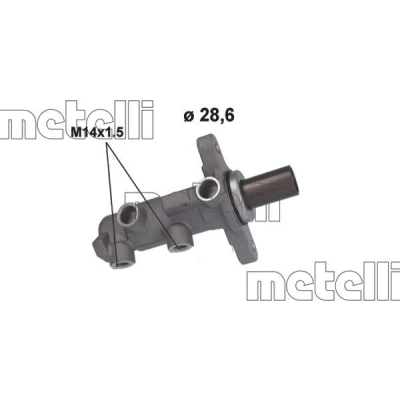 Billede af METELLI 05 0848 Bremsehovedcylinder 28,60 Aluminium