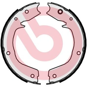Billede af BREMBO S 54 524 Håndbremseklodser