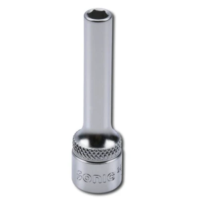 Billede af SONIC 2256313 Skraldenøgleindsats (Hexagon) 3/8tommer indre sekskant DIN 3120 , 3124 13 mm Krom vanadium stål