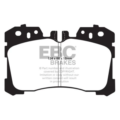 Billede af EBC Brakes DP41811R Bremseklodser foraksel