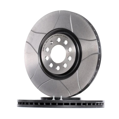 Billede af BREMBO MAX LINE 09.7880.75 Bremseskiver 312 25 5 indvendigt ventileret, opslidset coatet højkarboniseret med skruer VOLKSWAGEN: Golf 4, Bora Sedan