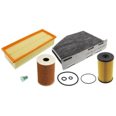 Billede af MAPCO 68827 Filter sæt Pollenfilter i fem dele SKODA: Octavia II Hatchback, 2 Combi, Superb Stationcar, VOLKSWAGEN: Passat B6 Variant