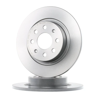 Billede af BREMBO COATED DISC LINE 08.9460.11 Bremseskiver 264 10 4 fuldstændigt coatet med skruer FIAT: Grande Punto Hatchback, Evo Hatchback