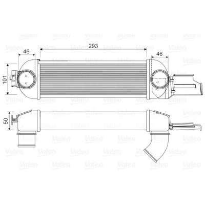 Billede af VALEO 818355 Intercooler uden EGR ventil