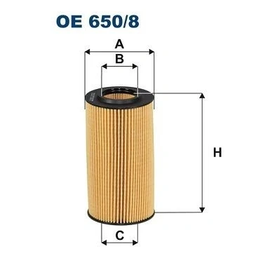 Billede af FILTRON OE 650/8 Oliefilter Filterindsats AUDI: A6 C7 Avant, Sedan, A4 B9 VOLKSWAGEN: Amarok Pick up