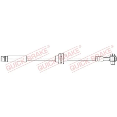 Billede af QUICK BRAKE 50.207X Bremseslange 487 M10x1