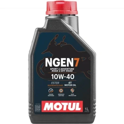 Billede af Motul Ngen 7 4T 10W 40 1l Motorolie 111835 SUZUKI: SWIFT 3, 4, Alto VII, NISSAN: Qashqai 2, / Qashqai+2 I, MICRA MAZDA: 2 Hatchback