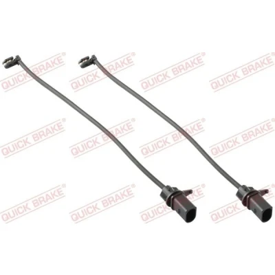 Billede af QUICK BRAKE WS 0302 A Slidindikator Bremsebelægning Akselsæt AUDI: A6 C7 Avant, Sedan, A4 B8 Sedan