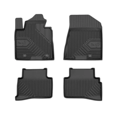 Billede af FROGUM No. 77 77425804 Gulvmåttesæt TPE (termoplastisk elastomer) foran og bagved 4 sort Skrædderlavet HYUNDAI: Tucson