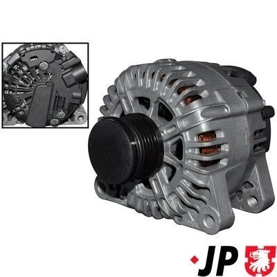 Billede af JP GROUP 3190100700 Generator 14V 150A PEUGEOT: 308 I SW, 206 Hatchback, CITROËN: C4 Grand Picasso, C3 Hatchback