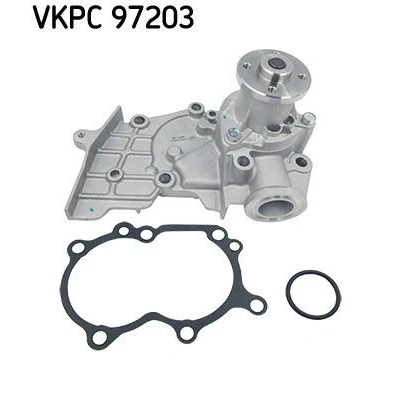 Billede af SKF VKPC 97203 Vandpumpe med pakninger Metal til multi v remsdrift