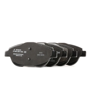 Billede af BOSCH 0 986 494 438 Bremseklodser Low Metallic med anti knirke plade CITROËN: C3 II, C4 II Cactus, III, PEUGEOT: 2008 Stationcar, 208 Hatchback