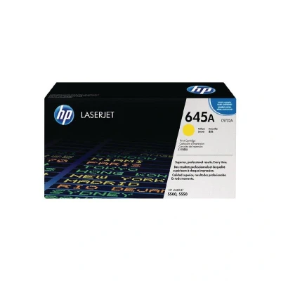 Billede af HP 645A Y Yellow Original Tonerkassette