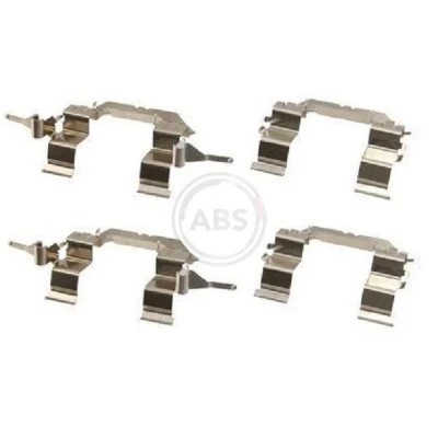 Billede af A.B.S. 1722Q Tilbehørssæt, skivebremsebelægning NISSAN: Qashqai / Qashqai+2 I, NP300 Navara Pick up