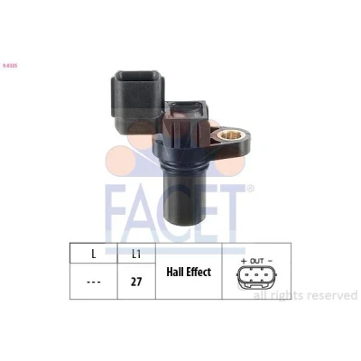 Billede af FACET 9.0335 Sensoren Made in Italy OE Equivalent VOLVO: V40 Stationcar, HYUNDAI: Getz, KIA: Picanto I, Magentis I