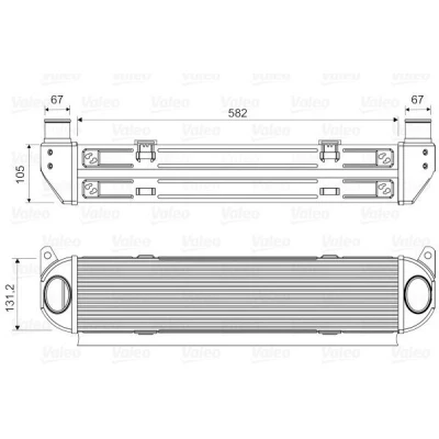 Billede af VALEO 818359 Intercooler uden EGR ventil LAND ROVER: Range Rover Sport