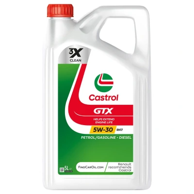 Billede af Castrol Motorolie GTX Benzin Diesel 5W30 5 L Autoudstyr
