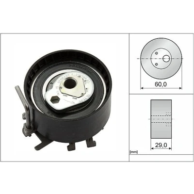 Billede af INA 531 0404 10 Strammehjul, tandrem RENAULT: Clio III Grandtour