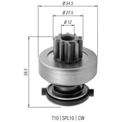 Billede af MAGNETI MARELLI 940113020376 Spidshjul, starter