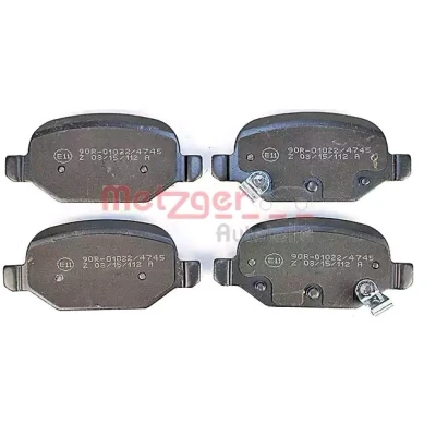 Billede af METZGER 1170818 Bremseklodser bagaksel FIAT: Panda III Hatchback