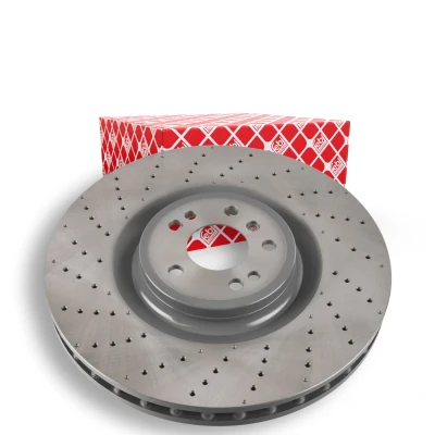 Billede af FEBI BILSTEIN 107711 Bremseskiver foraksel 375 36 5 112 perforeret/indv. ventileret coatet højkarboniseret MERCEDES BENZ: GLE SUV, ML klasse, GL