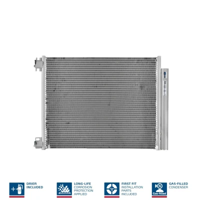 Billede af NISSENS 941060 Kondensator med tørrer Aluminium 564 R 134a RENAULT: Scénic IV