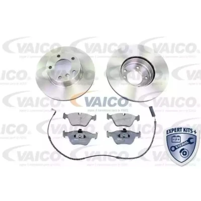 Billede af VAICO V20 90003 Bremsesæt, skivebremser foraksel ventileret EXPERT KITS + Inkl. slidadvarselskontakt BMW: 5 Sedan