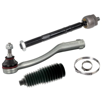Billede af FEBI BILSTEIN 39034 Sporestang højre foraksel med spændebånd, styremanchetter PEUGEOT: 207 Hatchback