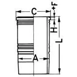 Billede af KOLBENSCHMIDT 89534110 Cylinderforing 128