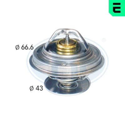 Billede af ERA 350125A Termostat 79 med pakning MERCEDES BENZ: T2/L Ladvogn/Chassis, /8 Sedan, JEEP: GRAND CHEROKEE I, 2