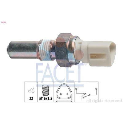 Billede af FACET 7.6212 Kontakt, baklygte Made in Italy OE Equivalent FORD: Focus 2 Kombi, FIESTA 5,
