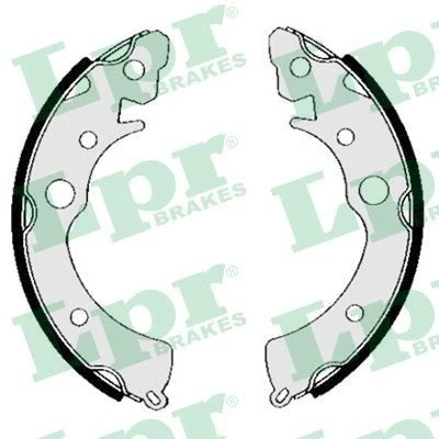 Billede af LPR 04810 Bremsebakker 180 31 HONDA: CRX 3, CIVIC 5 Stufenheck