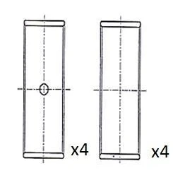 Billede af Plejlstangleje FAI AutoParts BB2041 STD