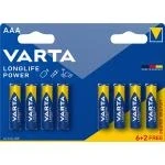 Billede af Alkaline Batteri Aaa 1.5 V High Energy 8 Promotional Blister