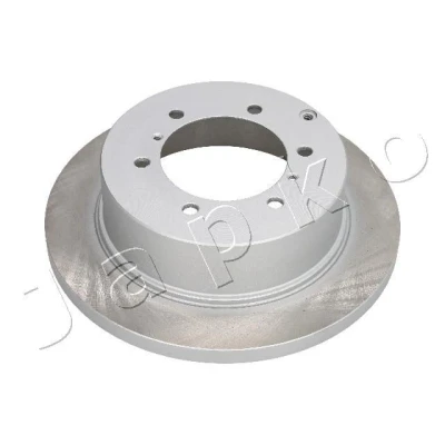 Billede af JAPKO Bremseskive MITSUBISHI: PAJERO Sport 1 SUV, 2, 3 bagaksel 18mm 6 108mm fuldstændigt lakeret 61598C MB618797 Bremseskiver