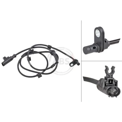 Billede af A.B.S. 31873 ABS sensor aktiv 1225 sort SMART: Fortwo II Coupe