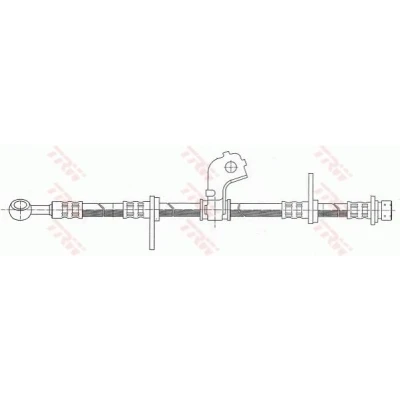 Billede af TRW PHD317 Bremseslange 685 M10x1 HONDA: CIVIC 6 Stufenheck, Hatchback