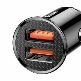 Billede af Baseus Dual QC3.0 2x USB biloplader 30W
