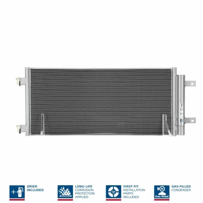 Billede af NISSENS 940734 Kondensator med tørrer Aluminium 694 R 134a