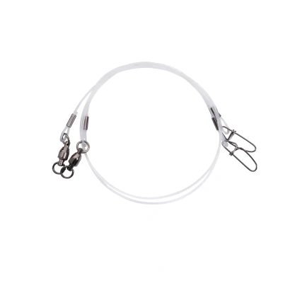 Billede af Berkley Fuo Pike Leaders (2 pcs) 0.9mm 40cm Predator rig