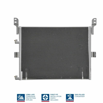 Billede af NISSENS 94918 Kondensator uden tørrer Aluminium 647 R 134a