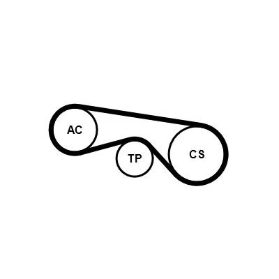 Billede af CONTITECH CT700 Tandrem 118 31,8