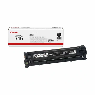 Billede af Canon 716BK Black Original Tonerkassette